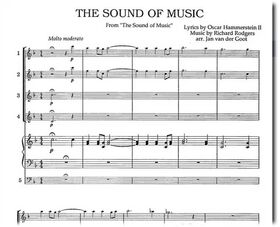 The sound of music ensemble